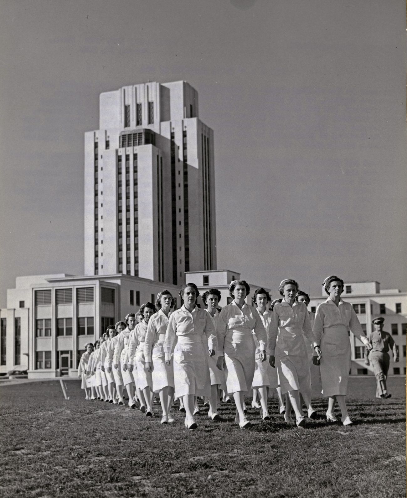 Hup Two, Three, Four. Nurses